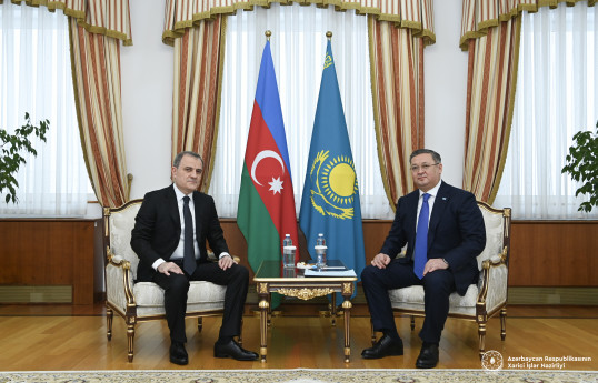 Qazaxıstan XİN rəhbəri Azərbaycan-Ermənistan normallaşma prosesi barədə məlumatlandırılıb