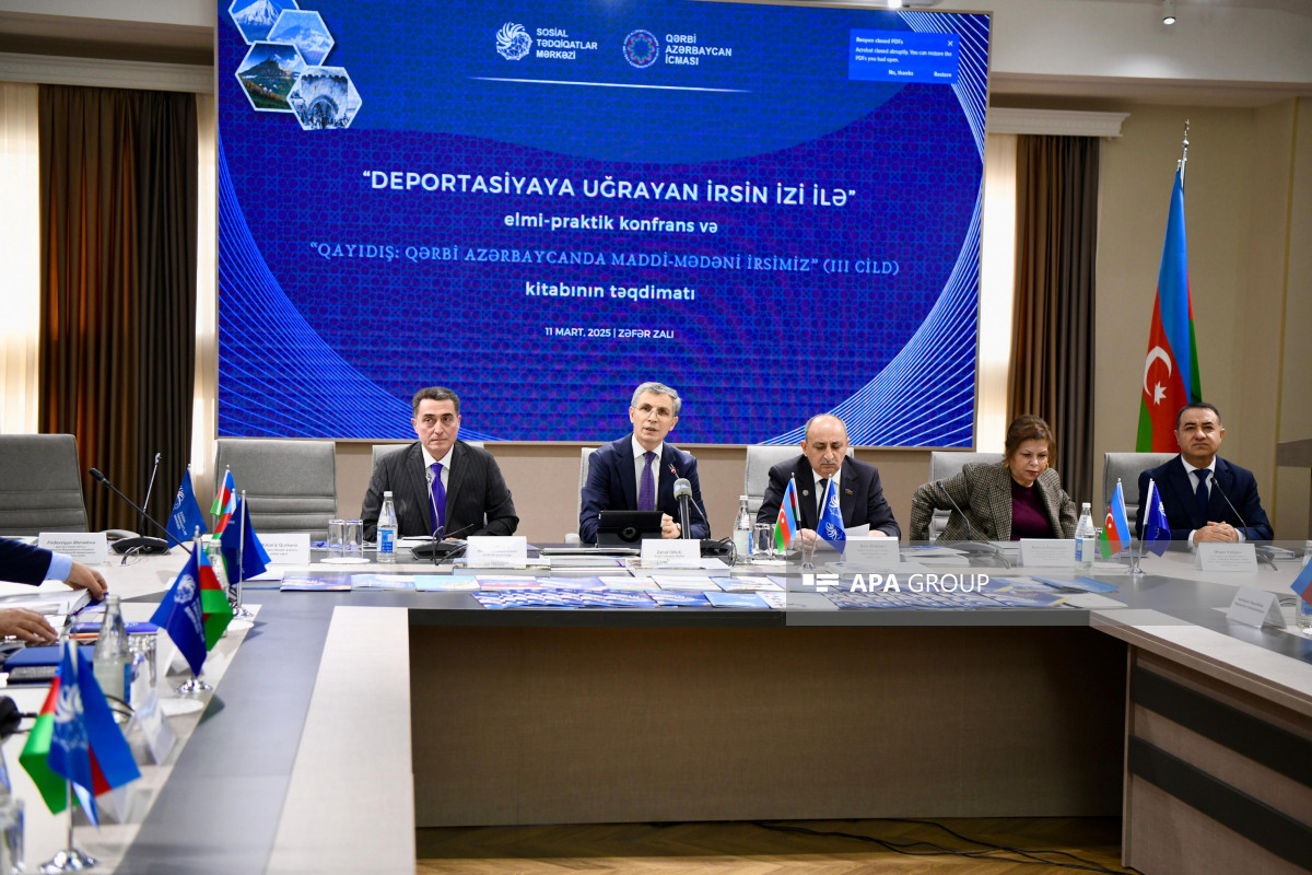 “Qayıdış: Qərbi Azərbaycandakı maddi-mədəni irsimiz” kitabının III cildi təqdim edilib - FOTO 