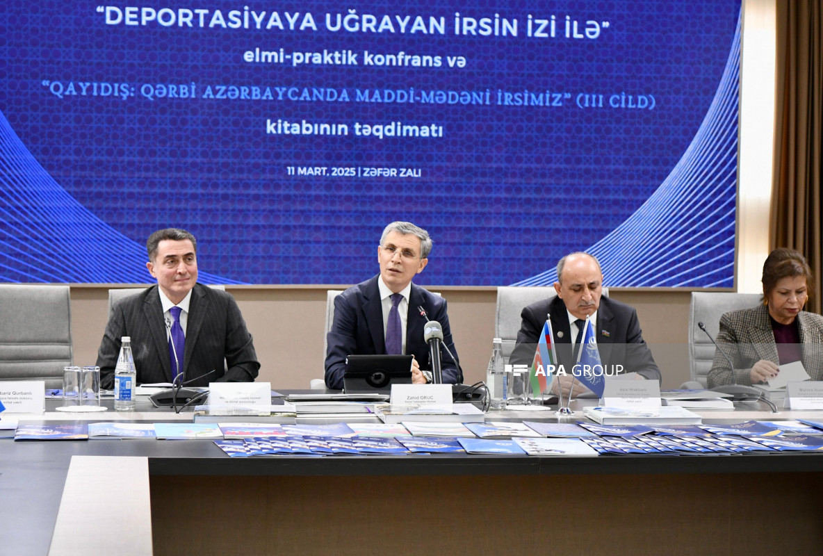 “Qayıdış: Qərbi Azərbaycandakı maddi-mədəni irsimiz” kitabının III cildi təqdim edilib - FOTO 