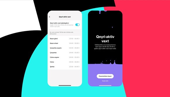 TikTok yeniyetmələrin təhlükəsizliyini təmin etmək üçün yeni funksiyalar təqdim edib