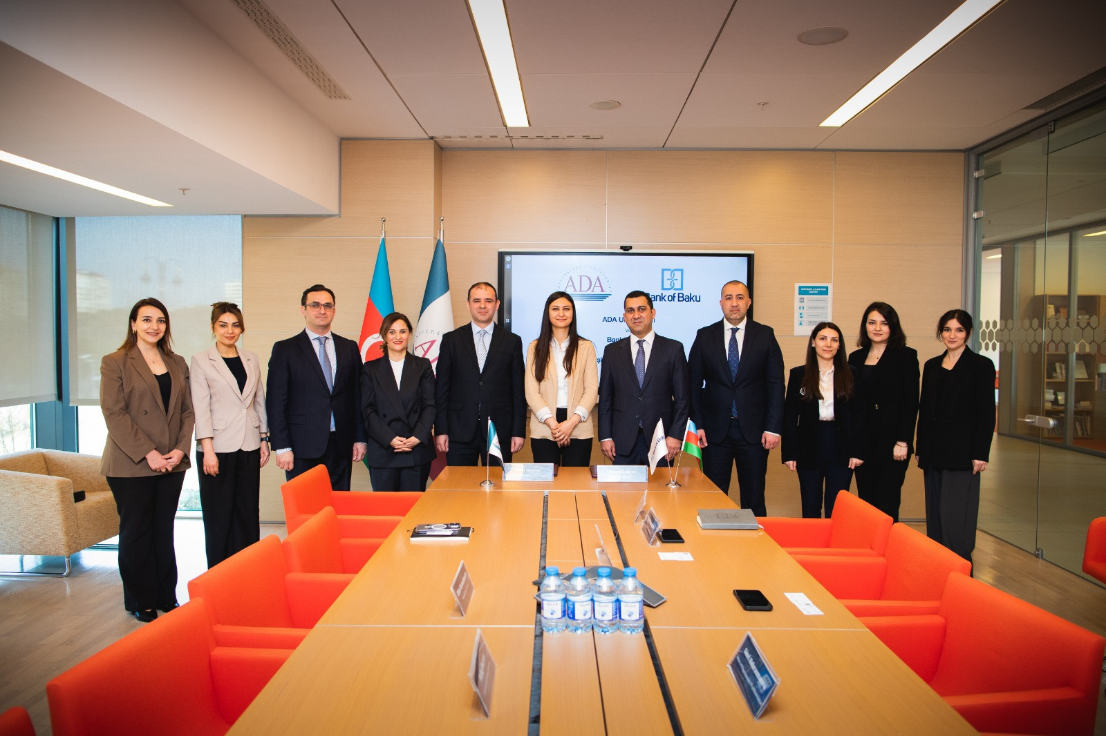 Bank of Baku və ADA Universiteti memorandum imzalayıb: mini MBA proqramı təşkil ediləcək - FOTO 