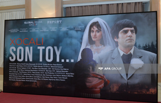 Nizami Kino Mərkəzində “Xocalı. Son toy...” filminin təqdimatı keçirilib - FOTO 