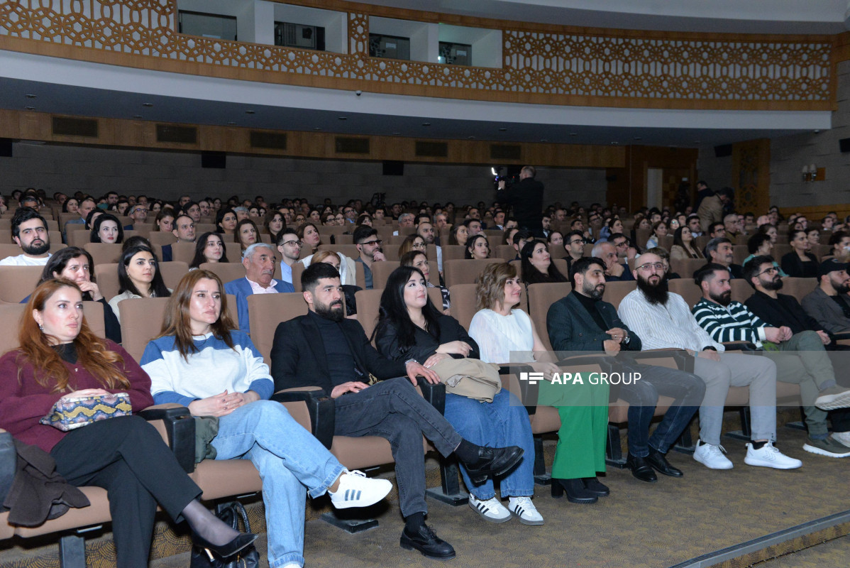 Nizami Kino Mərkəzində “Xocalı. Son toy...” filminin təqdimatı keçirilib - FOTO 