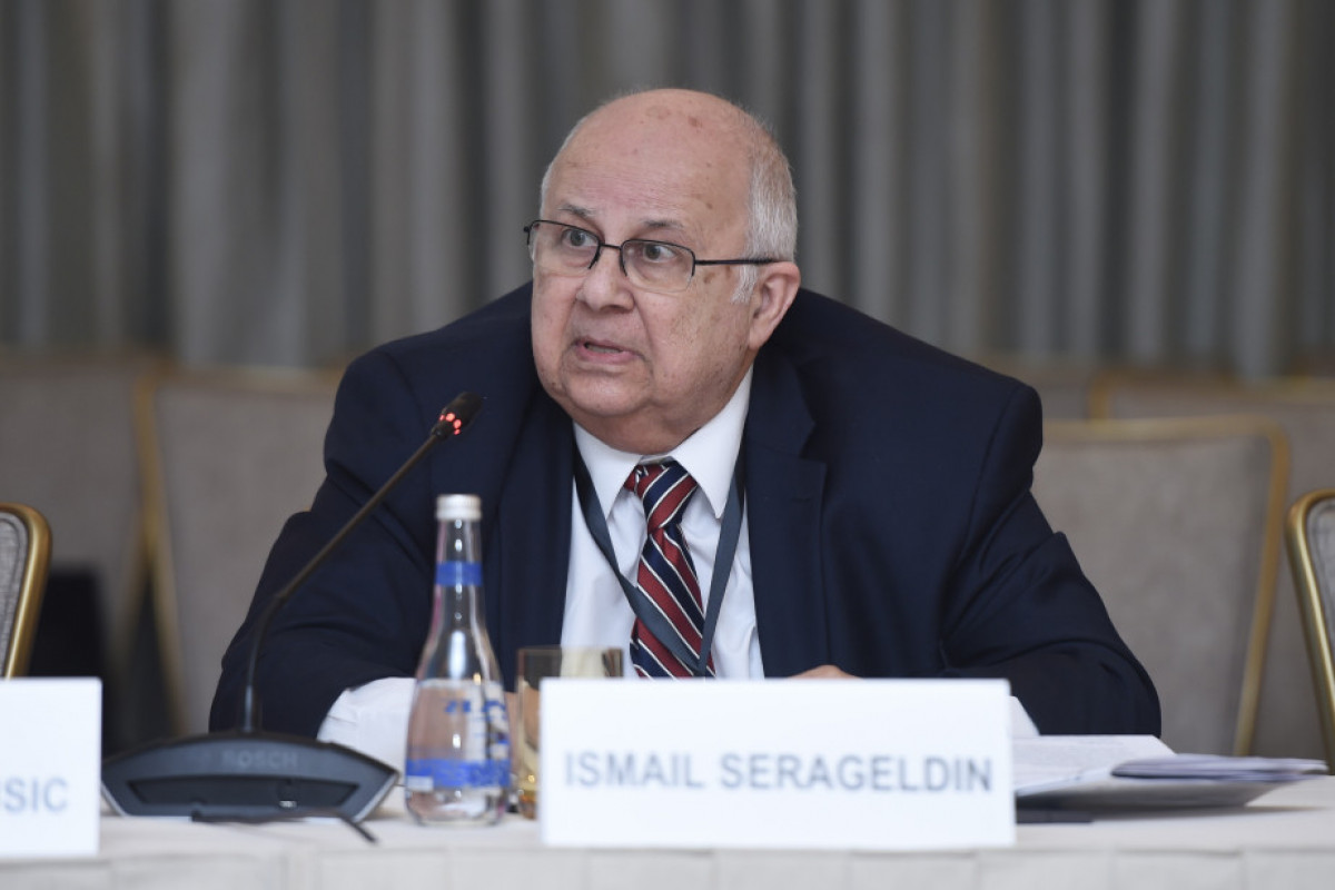 İsmail Seragəldin: Qlobal Bakı Forumu hər zaman rasional arqumentlərin irəli sürülməsi ilə yadda qalıb