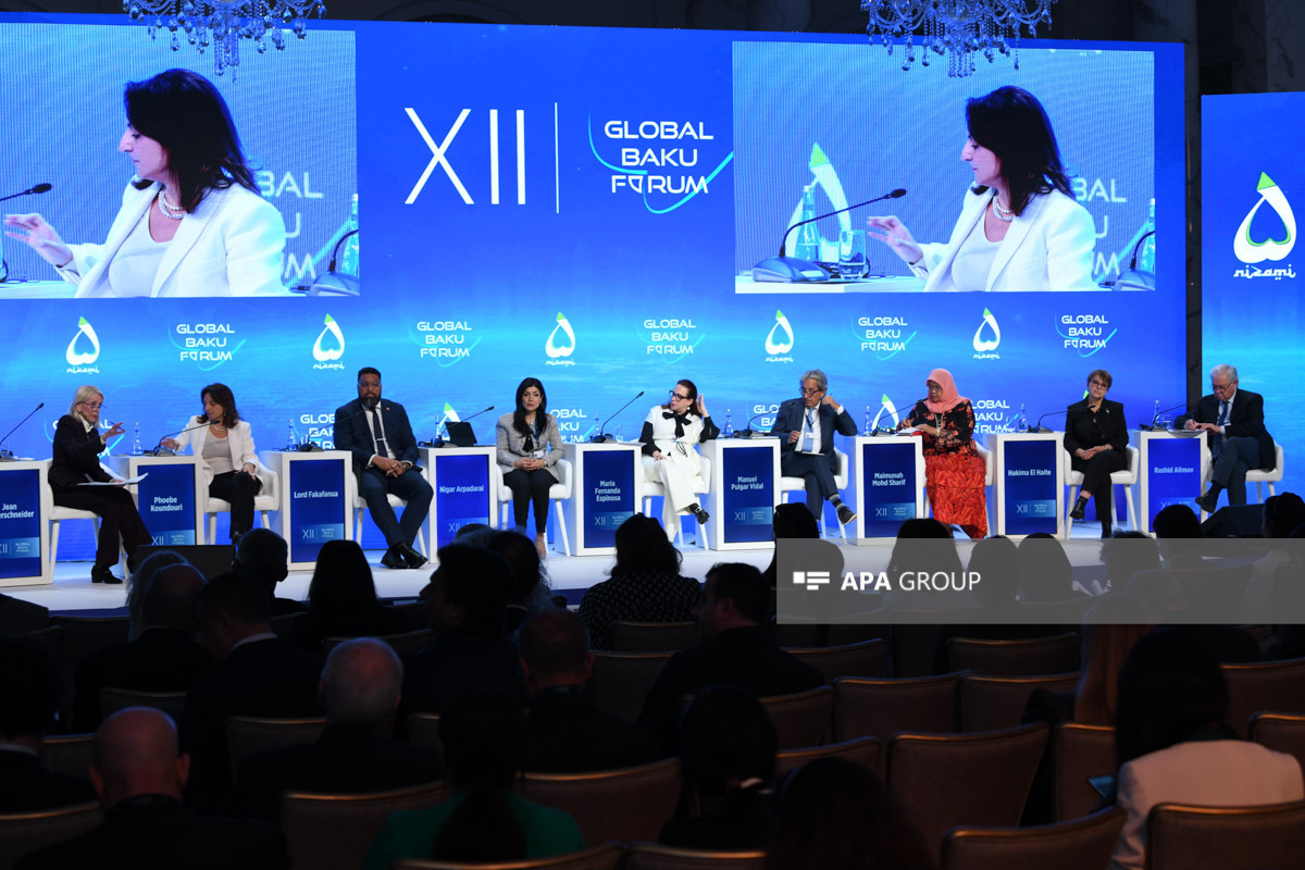 XII Qlobal Bakı Forumu çərçivəsində növbəti panel müzakirəsi keçirilib - FOTO 