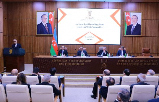 Baş Prokurorluqda aktual hüquqi problemlərin həlli müzakirə edilib