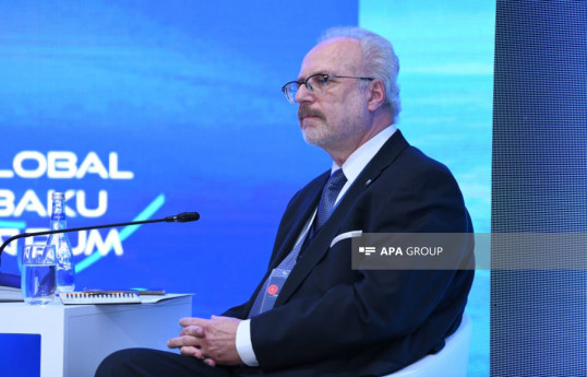 Egils Levits: Qlobal Bakı Forumu əsas beynəlxalq plarformalardan biridir