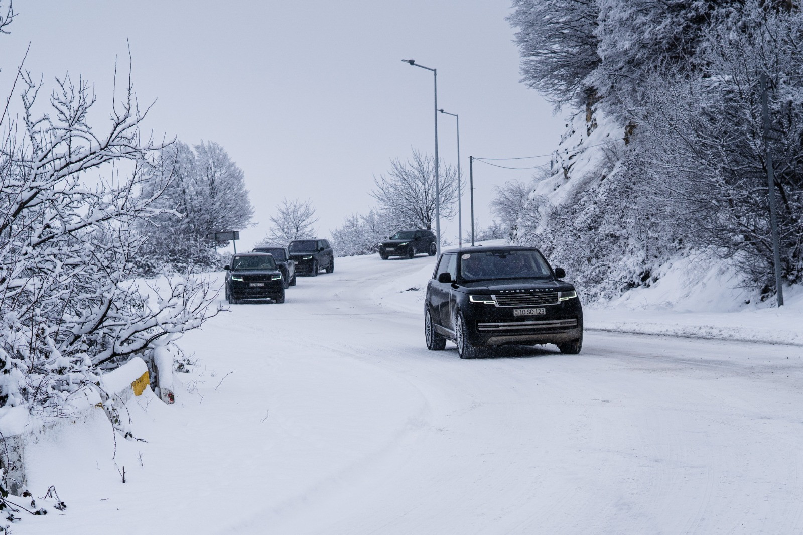 Range Rover Tur: Qar Fırtınasında Unudulmaz Səyahət! - FOTO  - VİDEO 