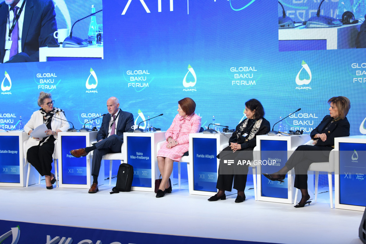 XII Qlobal Bakı Forumu çərçivəsində növbəti panel müzakirəsi keçirilib