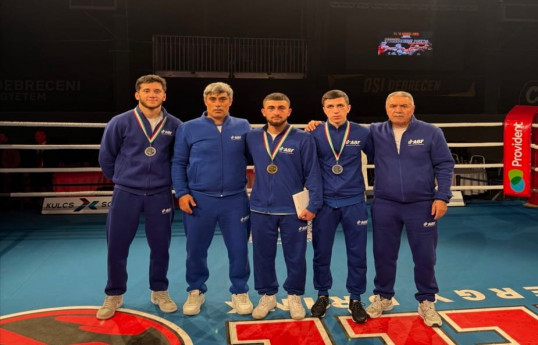 Boksçularımız beynəlxalq turnirdə 1 qızıl və 2 gümüş medal qazanıblar