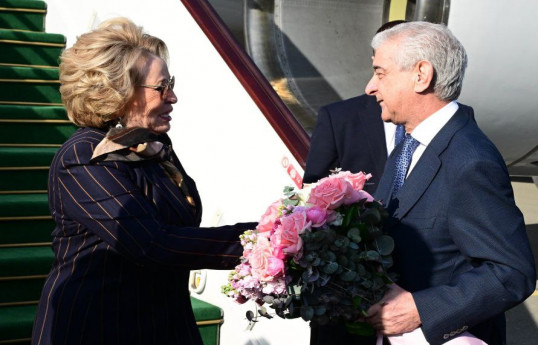 Rusiya Federal Məclisi Federasiya Şurasının sədri Azərbaycana rəsmi səfərə gəlib - FOTO  - YENİLƏNİB 