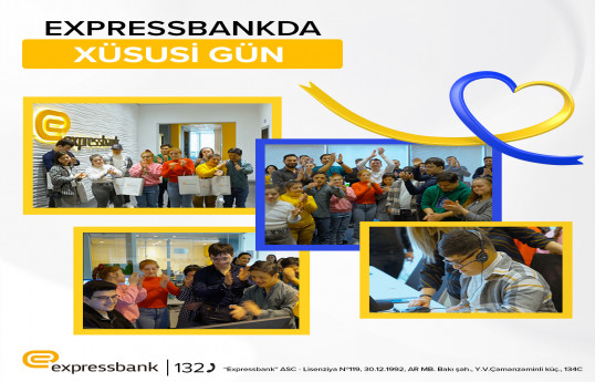 Expressbankda Daun Sindromu Günü keçirilib