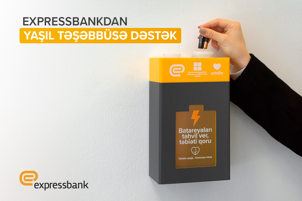 Expressbankdan yaşıl təşəbbüsə dəstək