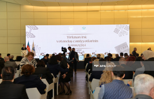 Bakıda "Türkman irsi: vətəndaş cəmiyyətlərinin həmrəyliyi" adlı forum keçirilib - FOTO  - YENİLƏNİB 