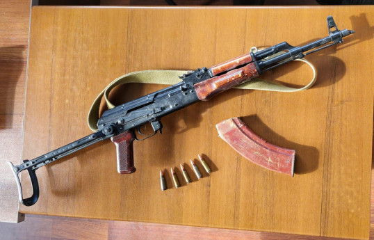 Penitensiar xidmət və DİN birgə əməliyyat keçirib, avtomat tapılıb - FOTO 