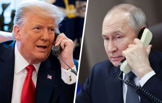 Ağ Ev Tramp-Putin telefon danışığının başlandığını açıqlayıb