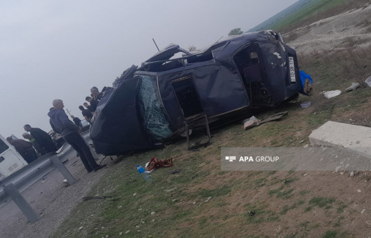 Şəkidə yol qəzası olub, ölənlər və xəsarət alanlar var - YENİLƏNİB  - FOTO 
