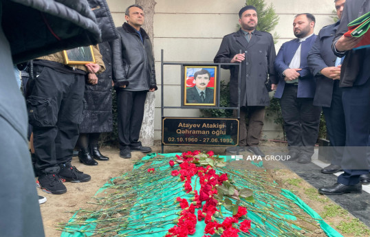 Birinci Qarabağ müharibəsində itkin düşən Atakişi Atayevin qalıqları Bakıda dəfn olunub - FOTO 