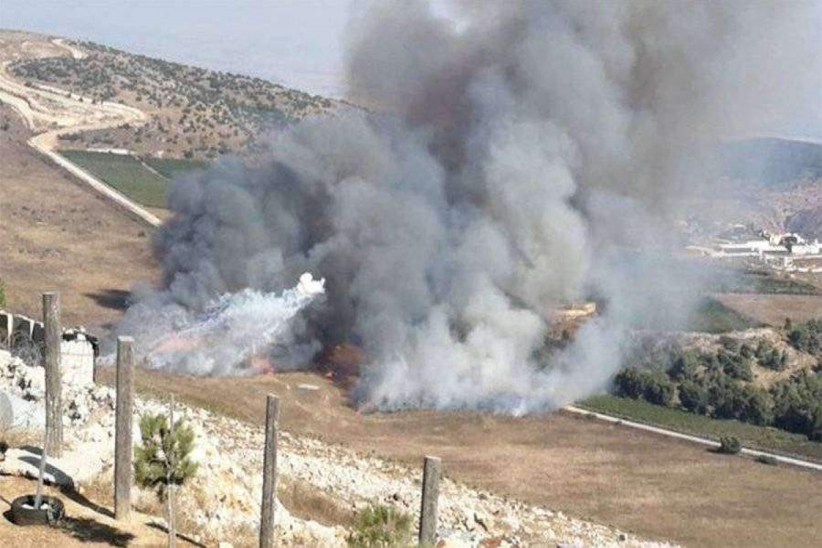 İsrail Ordusu “Hizbullah”ın Livandakı hədəflərinə zərbələr endirib
