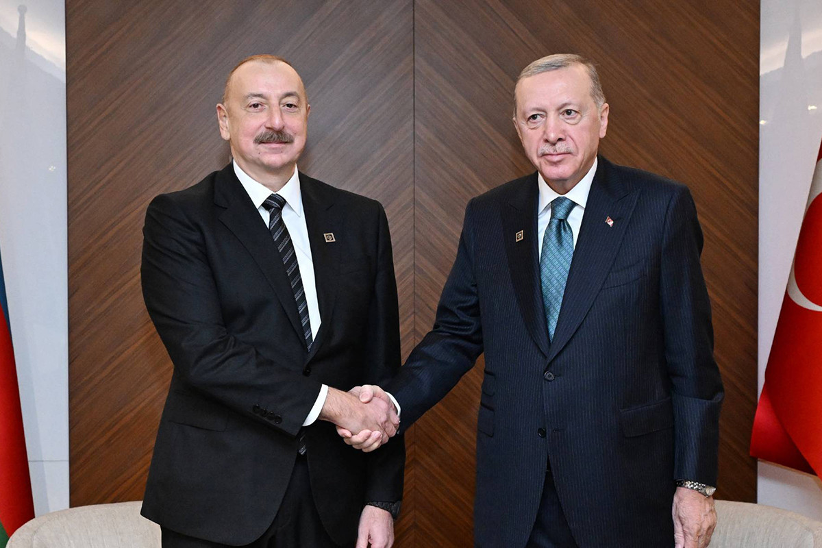 Ərdoğan Novruz bayramıyla əlaqədar Prezident İlham Əliyevə təbrik ünvanlayıb