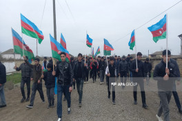 Qar uçqununda həlak olan hərbçi Sabirabadda dəfn edilib - FOTO 