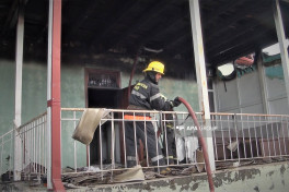 Zaqatalada ev yanıb, 53 yaşlı qadın ölüb - YENİLƏNİB-3 