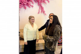 Leyla Əliyeva və Arzu Əliyeva “Azərbaycan Uşaqları” İctimai Birliyinin yeni inşa edilmiş binasının açılışını ediblər - FOTOLENT 