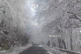 Göygöl və Maral gölə qar yağıb - FOTOLENT 