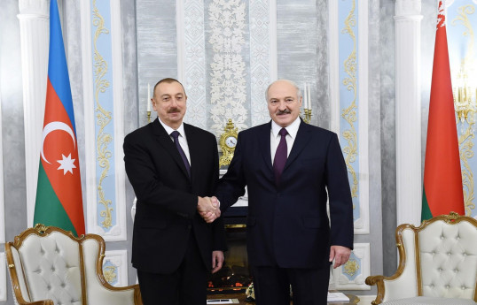 Lukaşenko Azərbaycan liderini təbrik edib