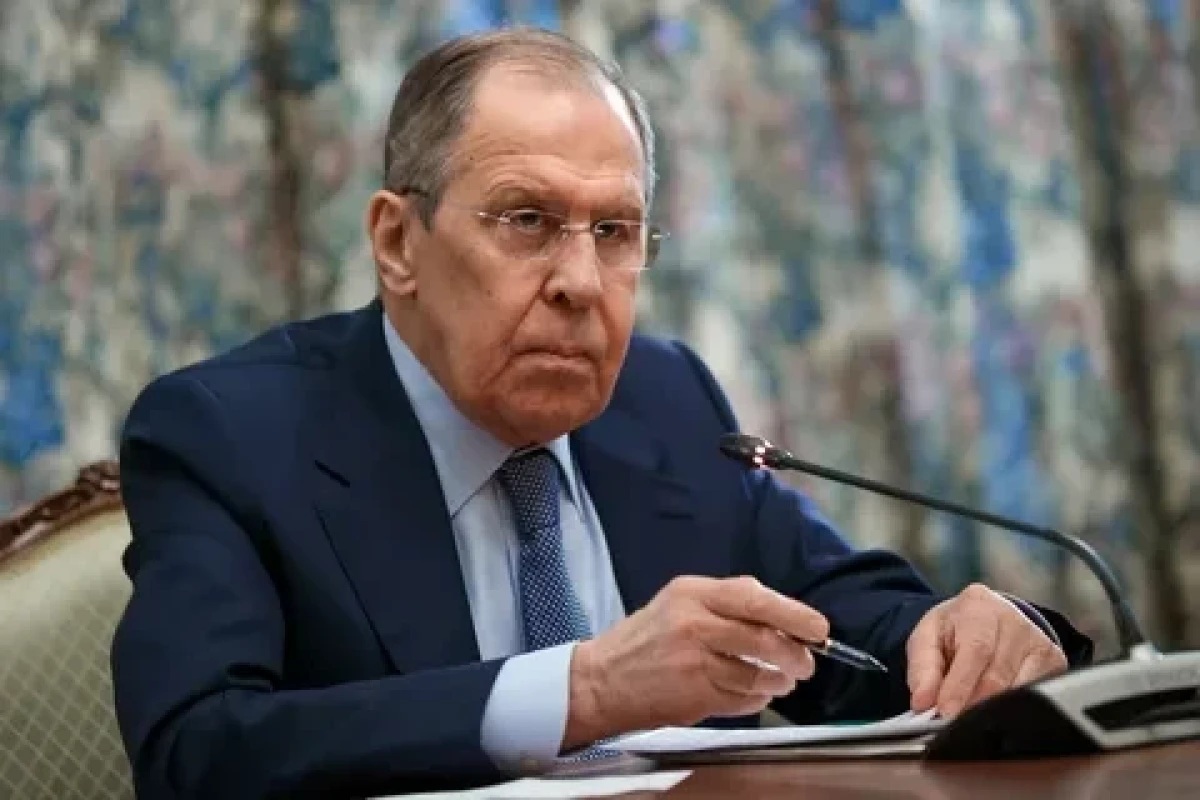 Rusiyanın xarici işlər naziri Sergey Lavrov