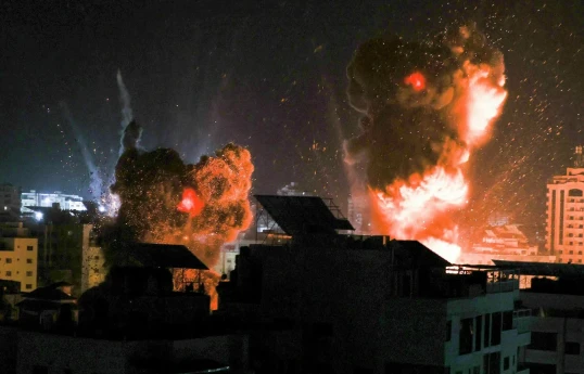 İsrailin Qəzzaya endirdiyi zərbələr nəticəsində 11 nəfər ölüb