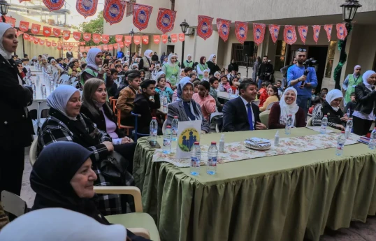 Azərbaycanın Suriyadakı səfirliyi Dəməşqdə kimsəsiz uşaqlar üçün iftar süfrəsi təşkil edib - FOTO 