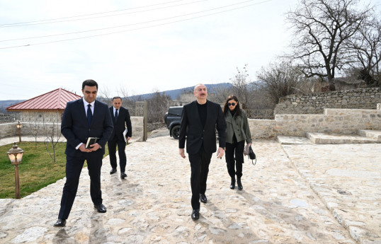 Prezident İlham Əliyev və Mehriban Əliyeva Şuşada bir sıra açılışlarda iştirak ediblər - YENİLƏNİB 