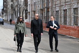 Prezident İlham Əliyev və Mehriban Əliyeva Şuşada bir sıra açılışlarda iştirak ediblər - YENİLƏNİB 