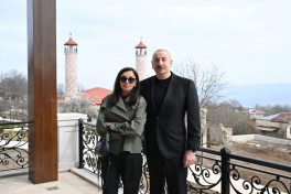 Prezident İlham Əliyev və Mehriban Əliyeva Şuşada bir sıra açılışlarda iştirak ediblər - YENİLƏNİB 