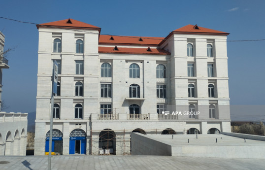 Şuşanın "Qarabağ" küçəsində dövlət-özəl tərəfdaşlığı çərçivəsində 10 bina tikilib - FOTO 