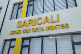 Sarıcalı kənd məktəbində 360 şagird təhsil alacaq - FOTO 