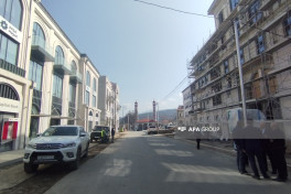 Şuşanın "Qarabağ" küçəsində dövlət-özəl tərəfdaşlığı çərçivəsində 10 bina tikilib - FOTO 