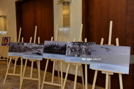 Bakıda "Kolonializm: Dini-Milli Kimliyin Silinməsi" adlı beynəlxalq konfransda sərgi keçirilir - FOTO 