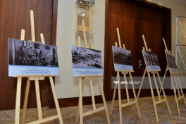 Bakıda "Kolonializm: Dini-Milli Kimliyin Silinməsi" adlı beynəlxalq konfransda sərgi keçirilir - FOTO 