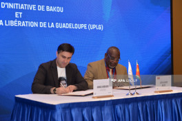 BTQ ilə Qvadelupanın Azadlığı Naminə Xalq Birliyi arasında memorandum imzalanıb - FOTO 