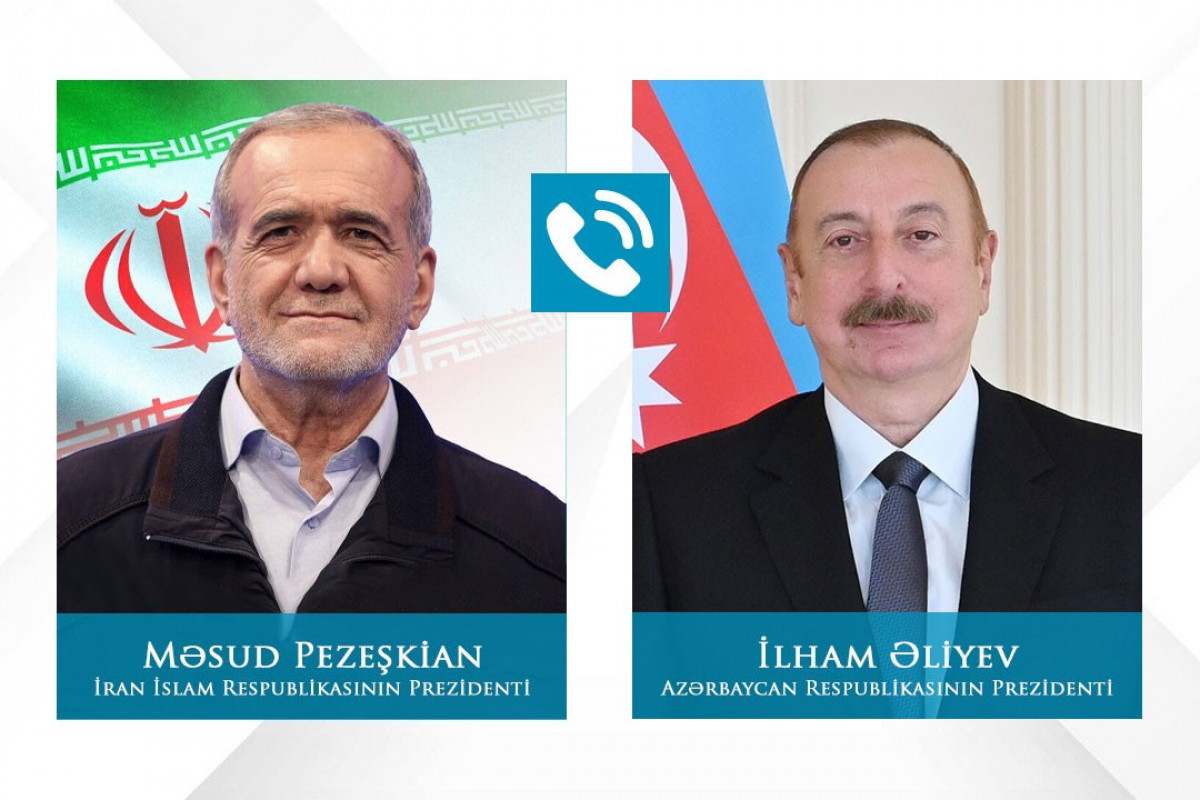 Azərbaycan və İran prezidentlərinin telefon danışığı olub