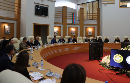 FHN Akademiyasında iqlim dəyişikliyi ilə bağlı konfrans keçirilib