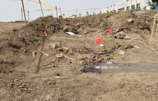 Eldar Səmədov: Kütləvi məzarlıqda tapılan meyit qalıqlarında işgəncə izləri var