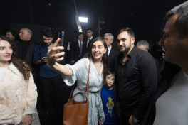 Leyla və Arzu Əliyevalar “Yalnız mədəniyyət” adlı musiqili-bədii gecədə iştirak ediblər - FOTO 