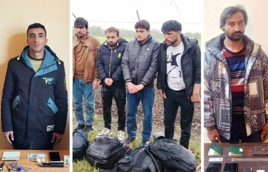 Ötən ay sərhəddə silahdan istifadə edən 2 nəfər zərərsizləşdirilib, 43 əcnəbi saxlanılıb - FOTO 