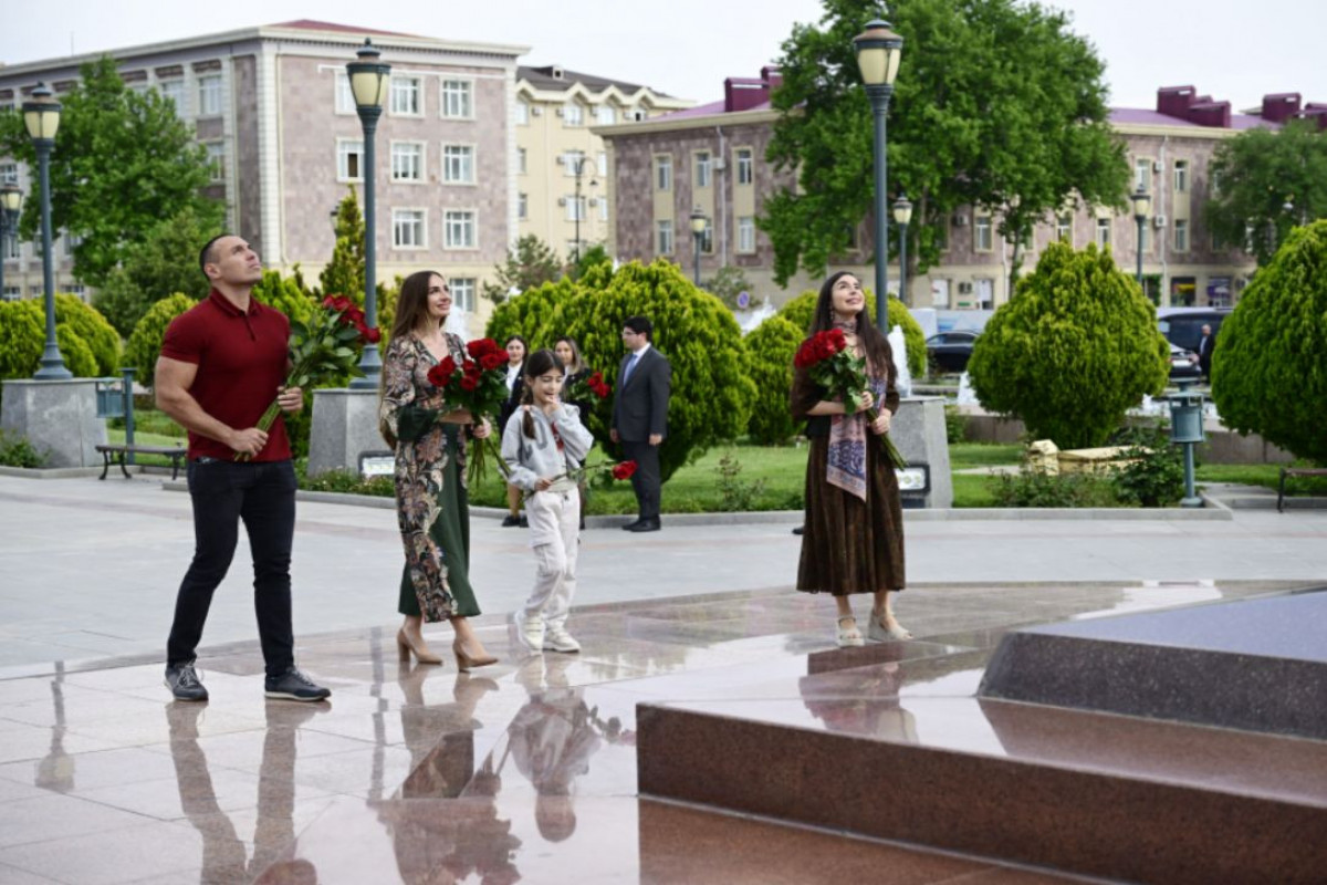 Leyla və Arzu Əliyevalar Naxçıvana səfər ediblər