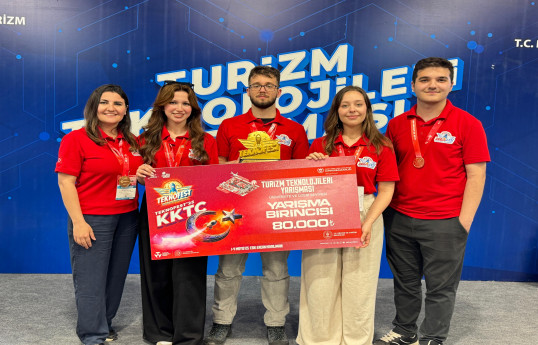 Bakı Ali Neft Məktəbinin tələbələri "Texnofest 2025"-in qalibi oldular