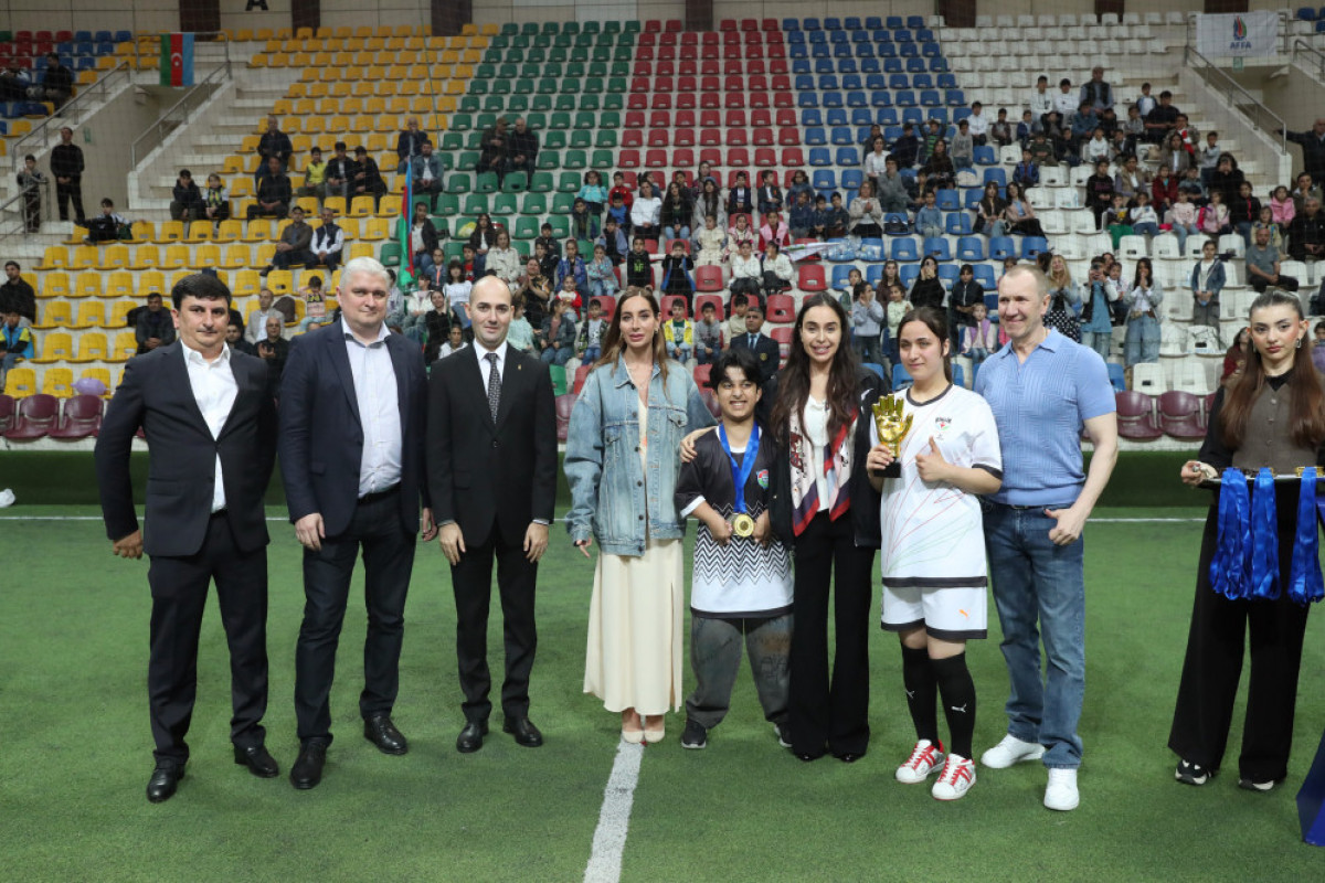 Uşaq evlərinin komandaları arasında minifutbol turniri təşkil olunub