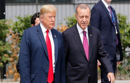 Tramp və Ərdoğan Rusiya-Ukrayna müharibəsini müzakirə edib - YENİLƏNİB 